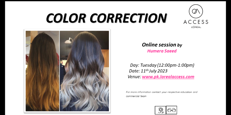 COLOR CORRECTION - LIVE- 11th JULY 2023 BY HUMERA SAEED Image