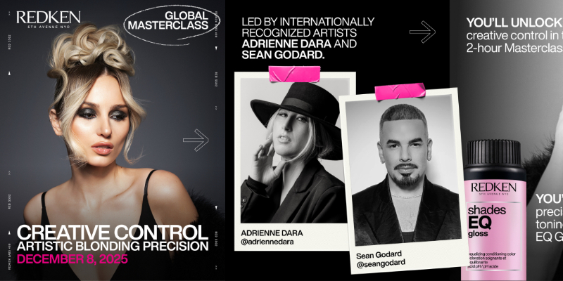 Redken Masterclass - Creative Control with Adrienne Dara and Sean Godard Thumbnail