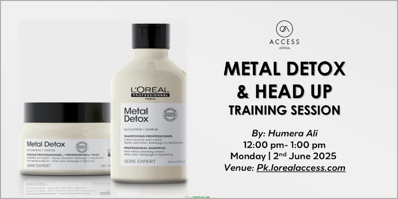 METAL DETOX & HEAD UP - LIVE SESSION BY HUMAIRA ALI - 2ND JUNE 2025 Image