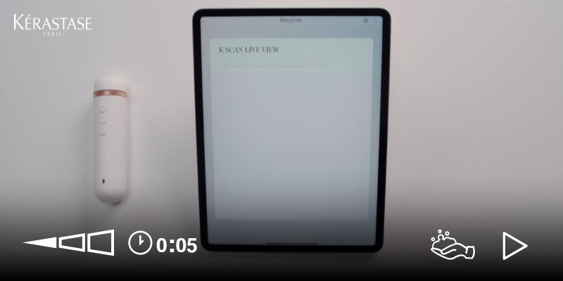 K-SCAN Steps of K-scan set up 
