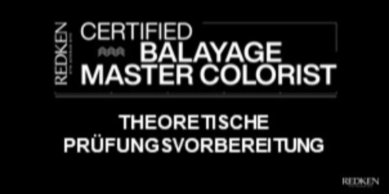 REDKEN CERTIFIED BALAYAGE MASTER COLORIST Thumbnail