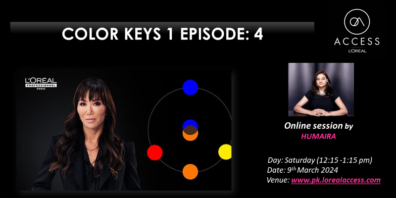 COLOR KEYS 1 EPISODE 4 - LIVE - 9TH MARCH 2024 BY HUMAIRA ALI  Image