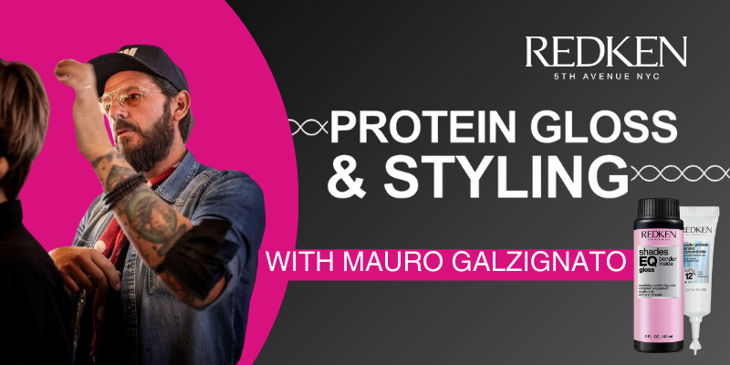 MAURO GALZIGNATO |PROTEIN GLOSS & STYLING | REDKEN Thumbnail