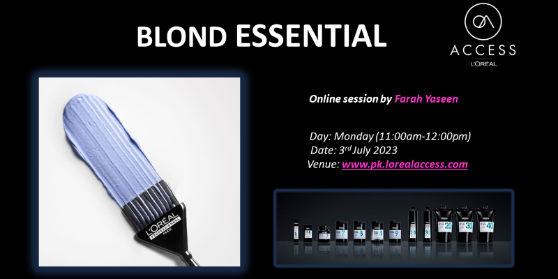 BLOND ESSENTIAL - LIVE- 3rd JULY 2023 BY FARAH Image
