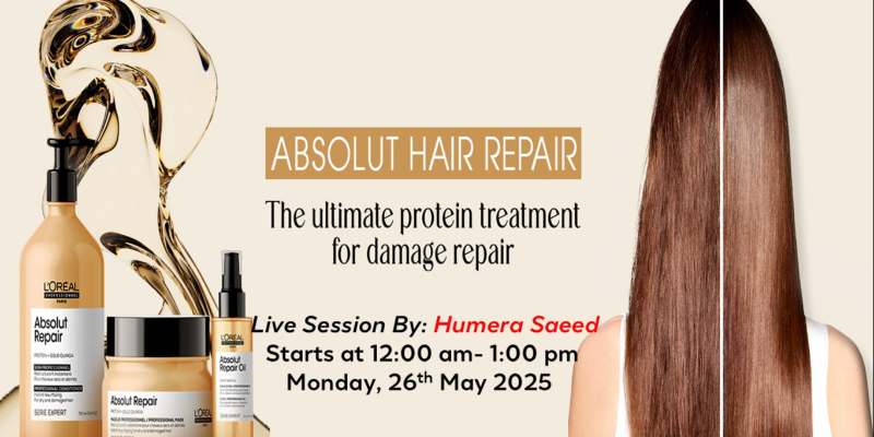 ABSOLUT REPAIR TREATMENT - LIVE SESSION BY HUMERA SAEED - 26TH MAY 2025 Image