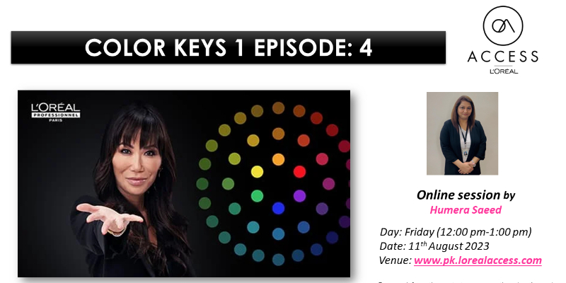 COLOR KEYS 1 EPISODE 4  - LIVE- 11th AUGUST 2023 BY HUMERA SAEED  Image