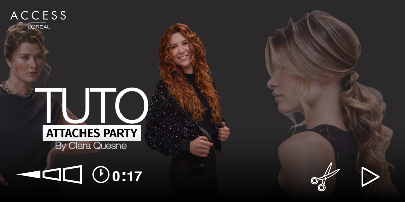 Tuto Coiffures Festives & Attaches Glamour –  By Clara Quesne Thumbnail