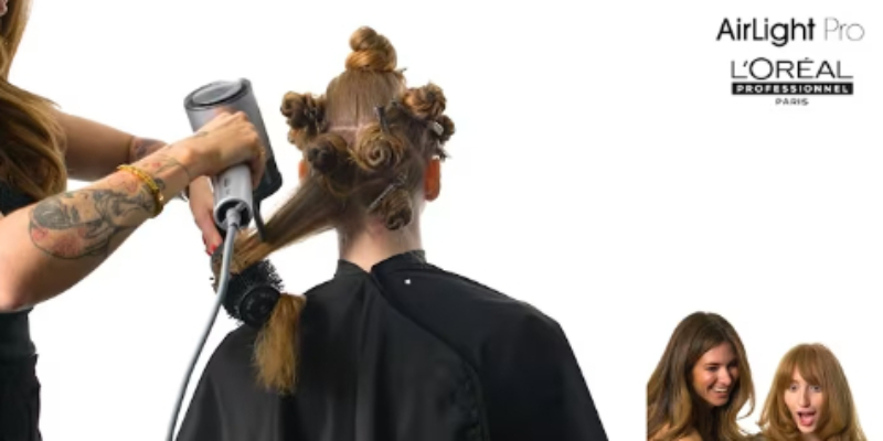 French Blowout Technique: Master Volume & Movement with AirLight Pro | L’Oréal Professionnel Thumbnail