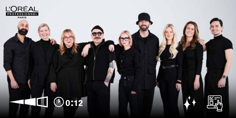 Next Look 2025 | A Nordic L’Oréal Professionnel Vision | All Videos in a E-learning Thumbnail