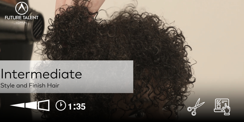 Future Talent | Intermediate | Style and Finish Hair Thumbnail