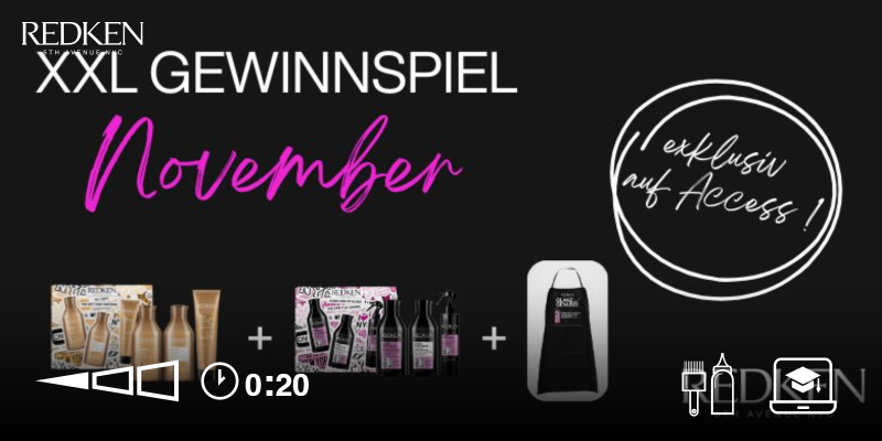 REDKEN XXL GEWINNSPIEL | NOVEMBER 2025 | REDKEN Thumbnail