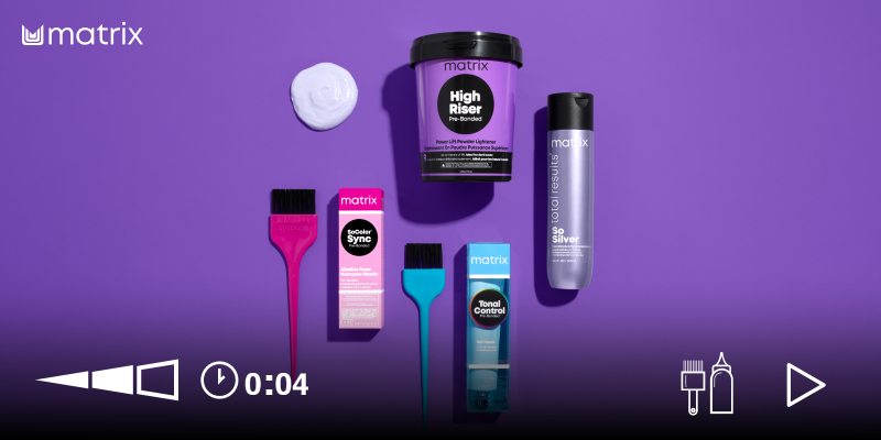 SILVER LINING SALON TRANSFORMATION | MATRIX | VIDEO Thumbnail