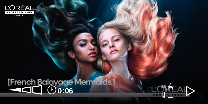 TRENDCAPSULE MERMAID | French Balayage Mermaid-Colortechnik | mit Marco Overath | by L'Oréal Professionnel Paris Thumbnail