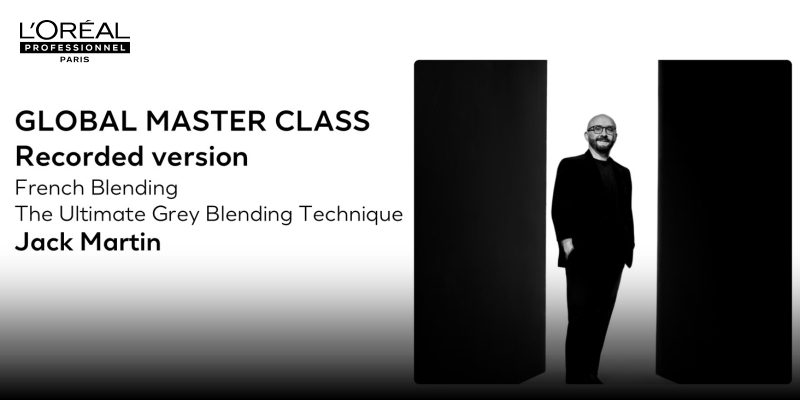 GLOBAL MASTER CLASS | French Blending |  The Ultimate Grey Blending Technique | Jack Martin | Recorded version |  L’ORÉAL PROFESSIONNEL Thumbnail
