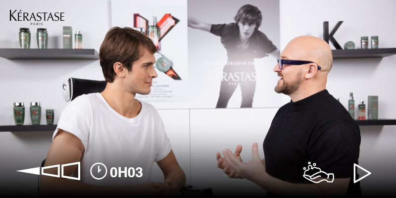 GENESIS HOMME-Diagnose von Kopfhaut & Haar / Anwendungsvideo AT Thumbnail