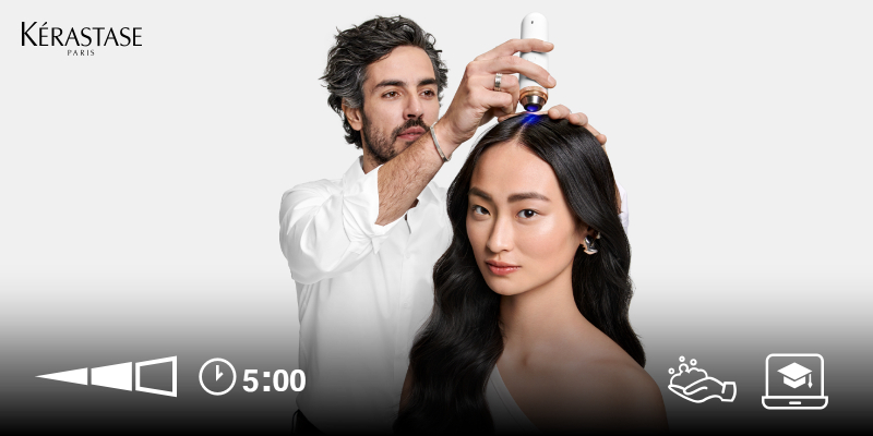 Plano de aprendizagem - K-SCAN diagnóstico de cabelo e de couro cabeludo en profundidad | KÉRASTASE Thumbnail