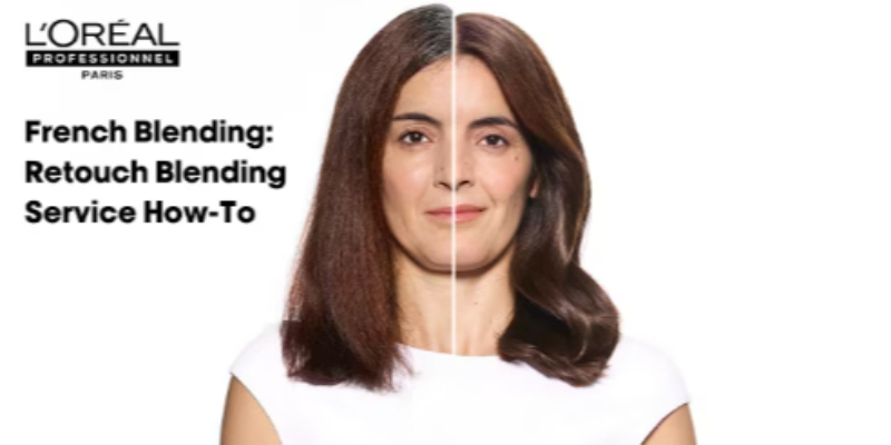 L'Oréal Professionnel: French Blending for Grey Hair | Retouch Blending Tutorial with Jack Martin Thumbnail