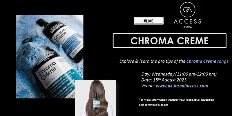 CHROMA CREME- LIVE- 16th AUGUST 2023 BY ALINA  Image