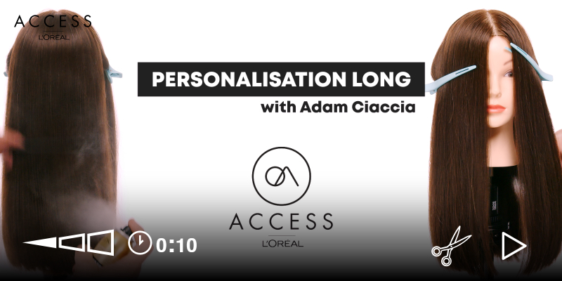 CUTTING FUNDAMENTALS | PERSONALISATION LONG HAIR | WITH ADAM CIACCIA