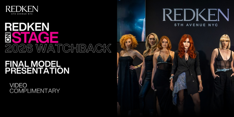 Redken on Stage Watchback 2026 | Final Model Presentation | Redken Haircolor Inspiration Thumbnail