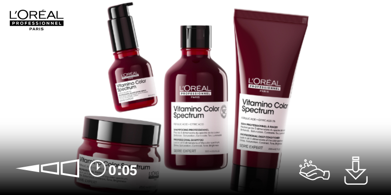 TRENDCAPSULE COLOR CARE - Vitamino Color Spectrum Technikguide CH FR