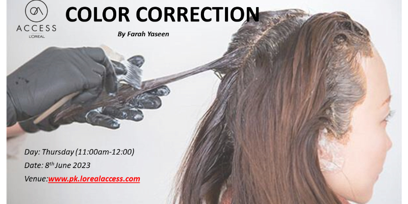 COLOR CORRECTION DAY 2 - LIVE - 8th JUNE 2023 BY FARAH Image