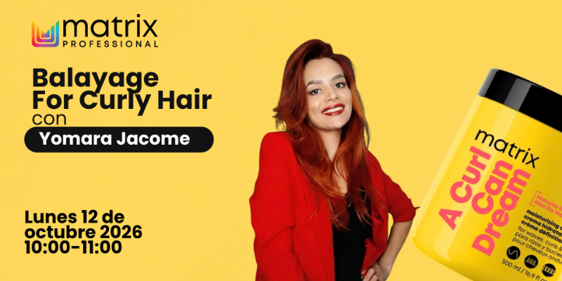 MX Balayage For Curly Hair Webinar Thumbnail