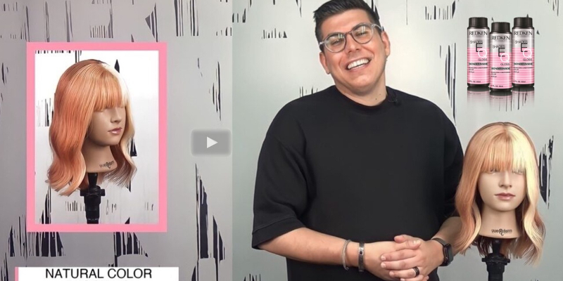 Natural Color Block | Kreative Farbplatzierung mit natürlichen Tönen | REDKEN AT Thumbnail