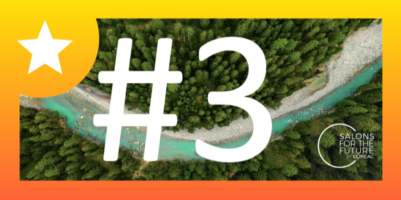 #3 RESIDUOS Y MOBILIARIO - HAIRSTYLIST FOR THE FUTURE cuidamos del planeta