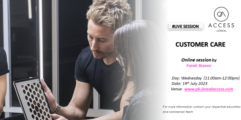 CUSTOMER CARE- LIVE-19th JULY 2023 BY FARAH  Image