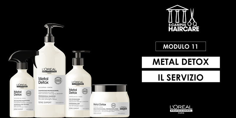 E-CAMPUS HAIRCARE- MODULO 11 : METAL DETOX IL SERVIZIO Thumbnail