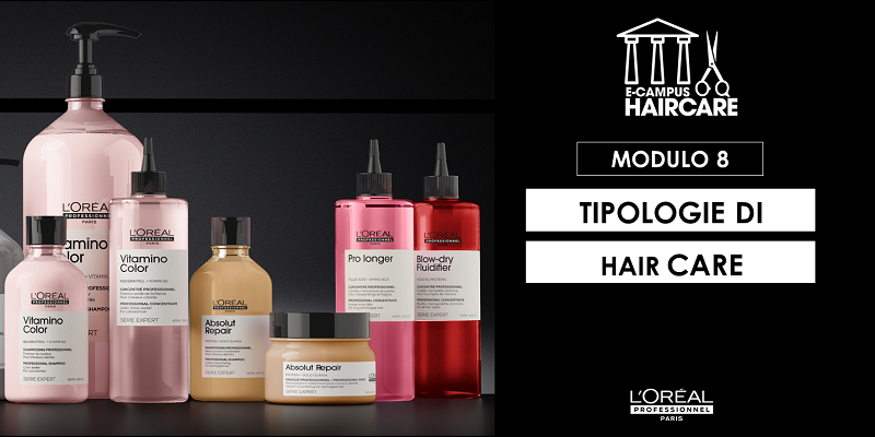 E-CAMPUS HAIRCARE - MODULO 8 : TIPOLOGIA DI HAIRCARE Thumbnail