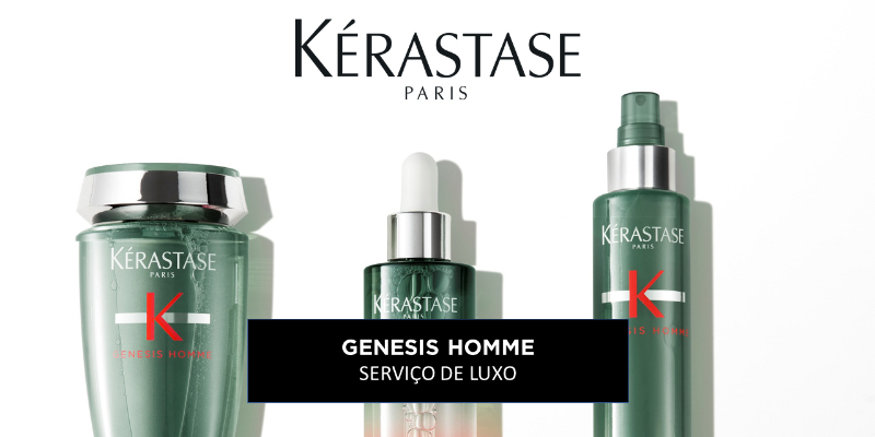 Vídeo - Genesis Homme | Serviço capilar de luxo Kérastase