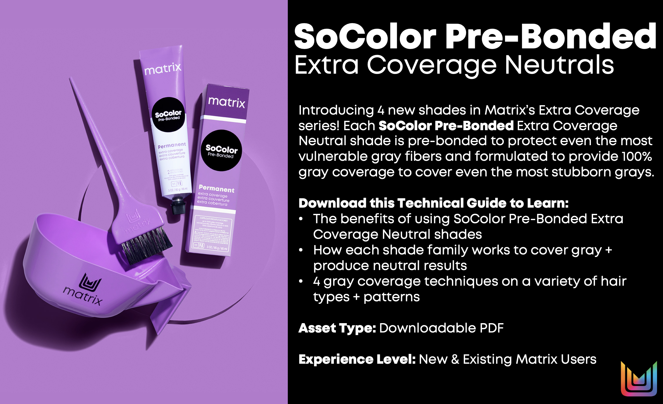 Matrix Extra Coverage Color Chart SoColor Pre-Bonded Extra Coverage Neutrals | Technical Guide | Matrix ...