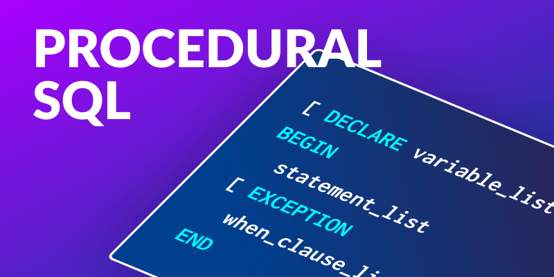 MemSQL Procedural SQL