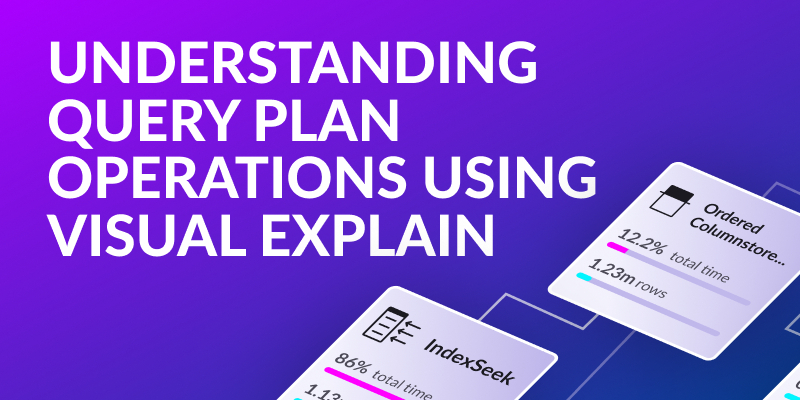 Understanding Query Plan Operations Using Visual Explain