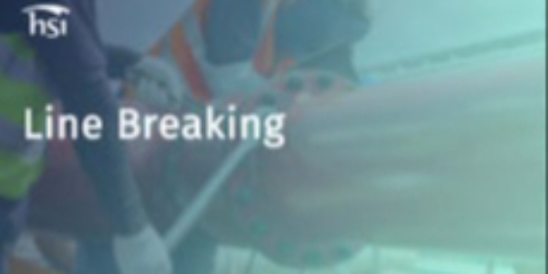Line Break Safety Example Line Breaking