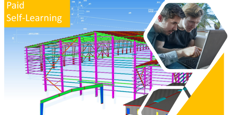 Tekla Structures Pre-engineered building (PEB) eLearning Course (India)